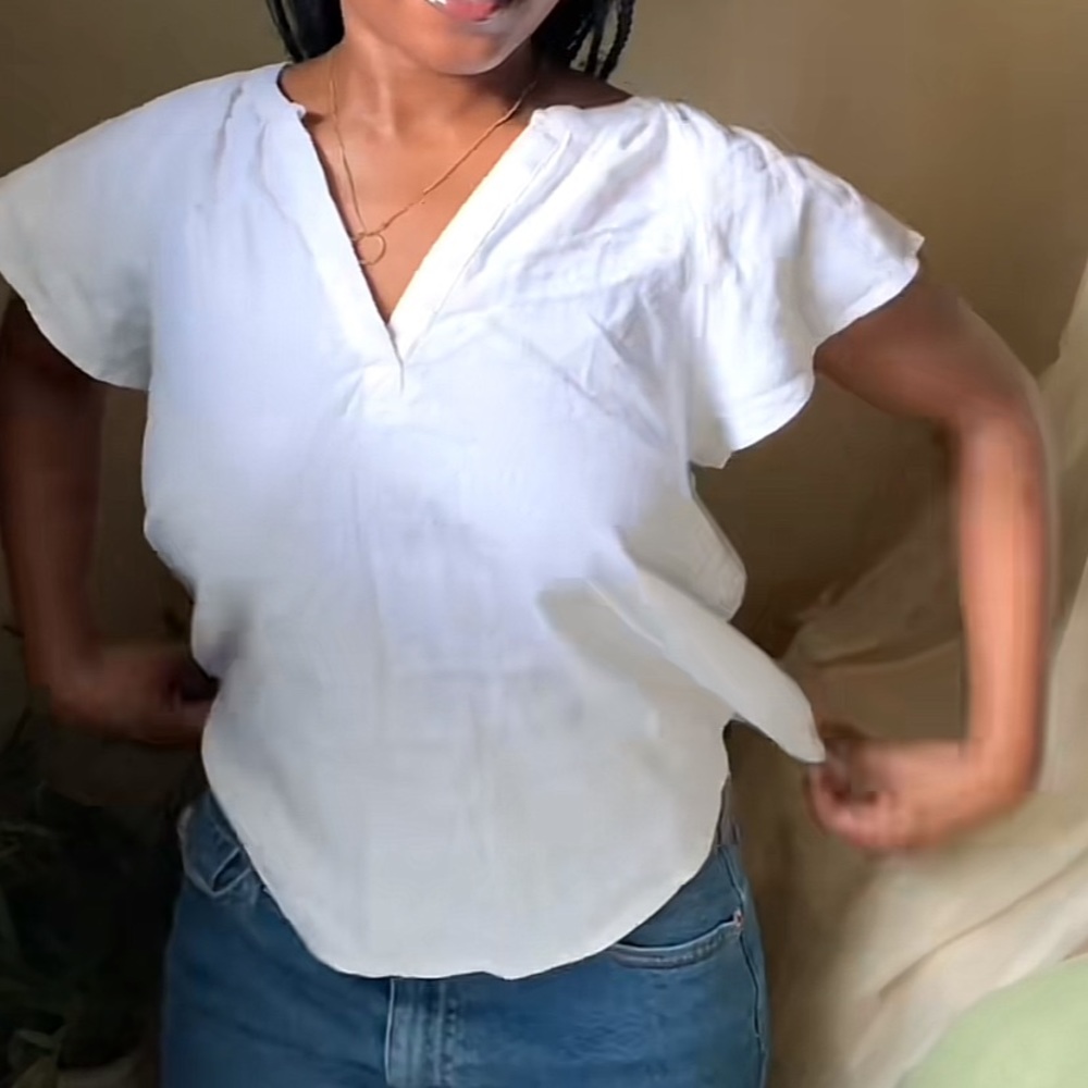 Universal Thread Linen T-Shirt - Picture 2 of 5